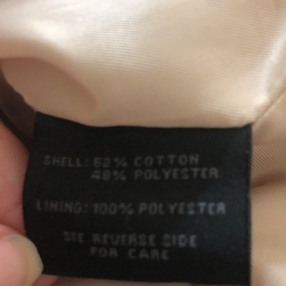 Steve Madden Long Tan Double Breasted Belted Trench Coat Size 8 Spring Summer - Picture 8 of 9